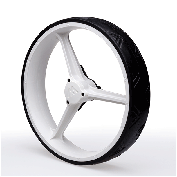 Max rear wheel white