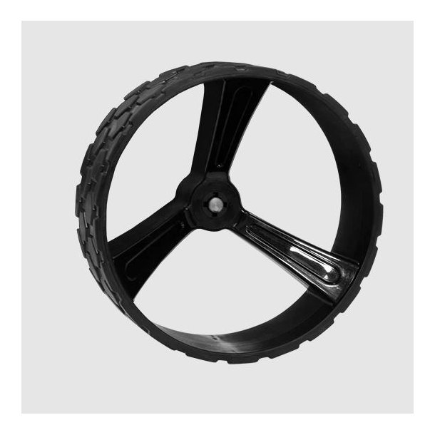 MGI ZIP rear wheel left black